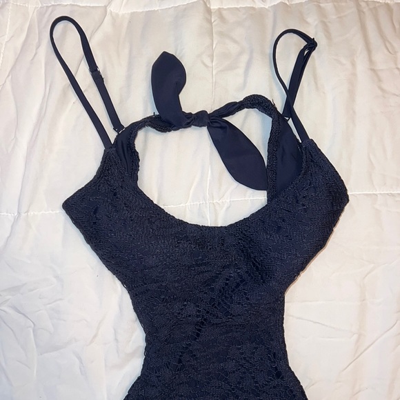 aerie lace open back one piece - Picture 2 of 8